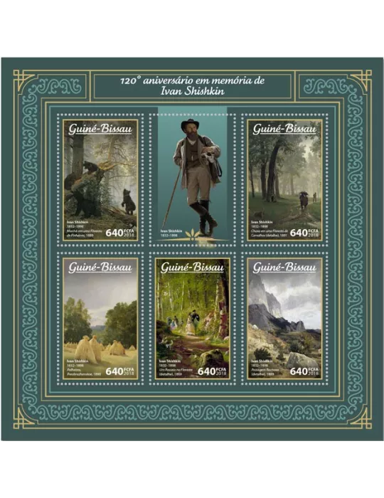 n° 7382/7386 - Timbre GUINÉE-BISSAU Poste