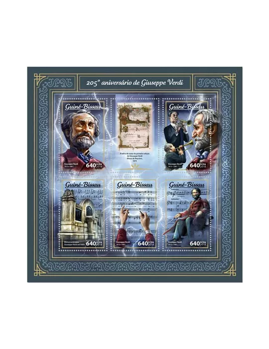 n° 7397/7401 - Timbre GUINÉE-BISSAU Poste