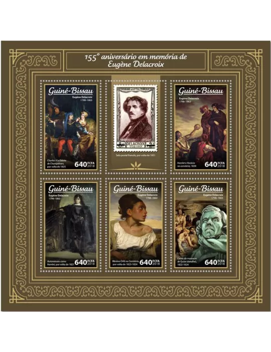 n° 7422/7426 - Timbre GUINÉE-BISSAU Poste