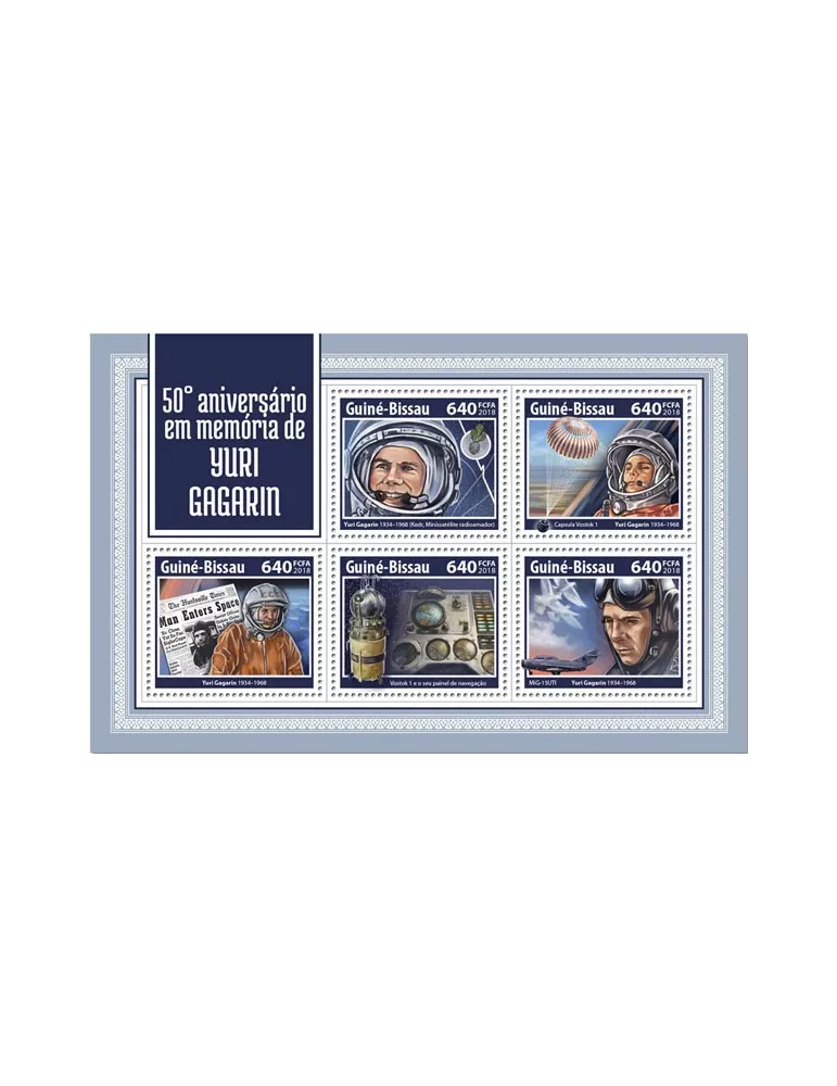 n° 7452/7456 - Timbre GUINÉE-BISSAU Poste