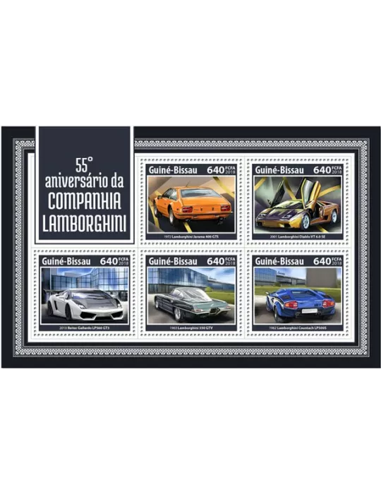 n° 7467/7471 - Timbre GUINÉE-BISSAU Poste