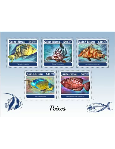 n° 7492/7496 - Timbre GUINÉE-BISSAU Poste