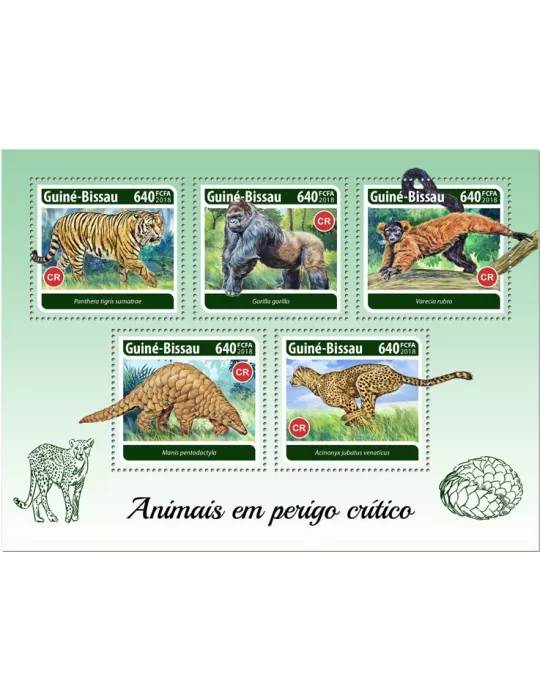 n° 7507/7511 - Timbre GUINÉE-BISSAU Poste