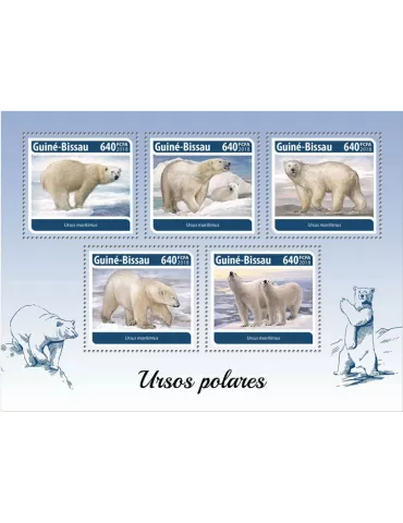 n° 7517/7521 - Timbre GUINÉE-BISSAU Poste