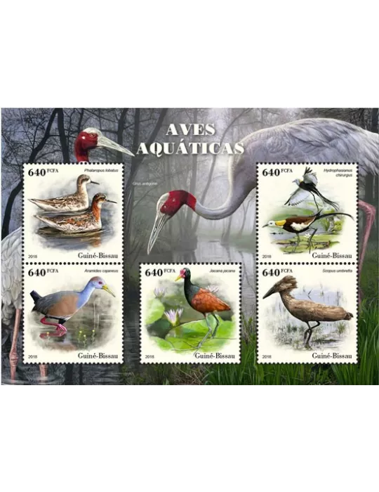 n° 7597/7601 - Timbre GUINÉE-BISSAU Poste