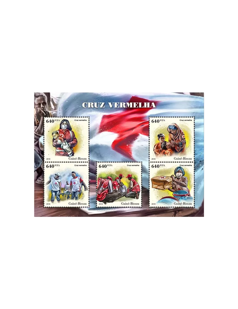 n° 7602/7606 - Timbre GUINÉE-BISSAU Poste