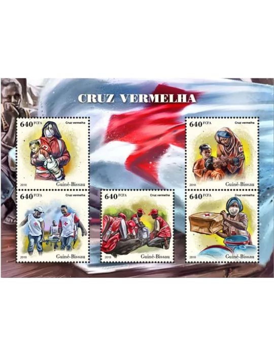 n° 7602/7606 - Timbre GUINÉE-BISSAU Poste