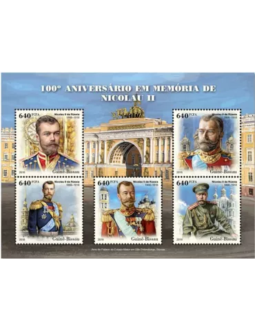 n° 7622/7626 - Timbre GUINÉE-BISSAU Poste