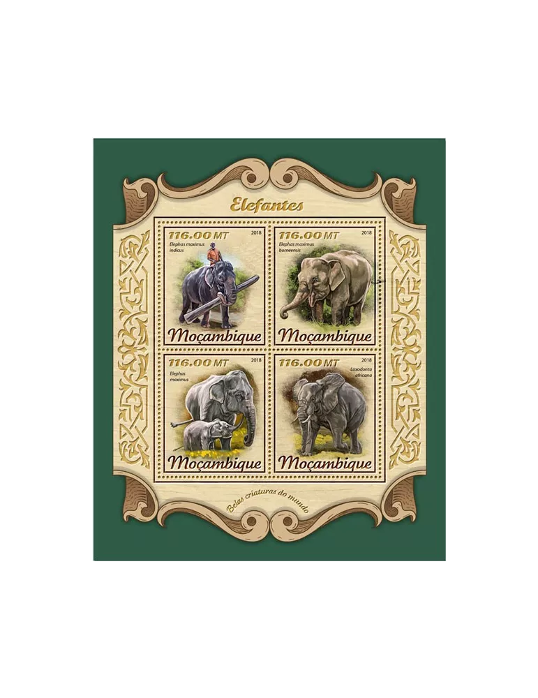 n° 7574/7577 - Timbre MOZAMBIQUE Poste