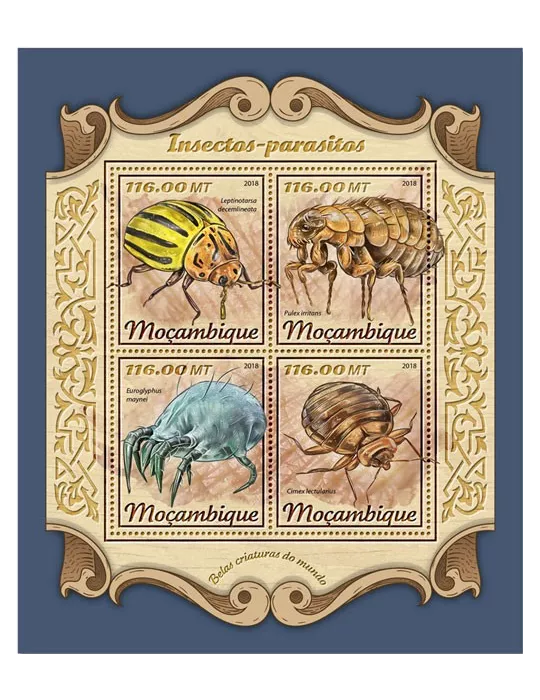 n° 7578/7581 - Timbre MOZAMBIQUE Poste