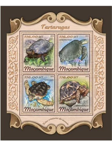 n° 7606/7609 - Timbre MOZAMBIQUE Poste