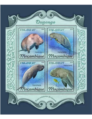 n° 7666/7669 - Timbre MOZAMBIQUE Poste