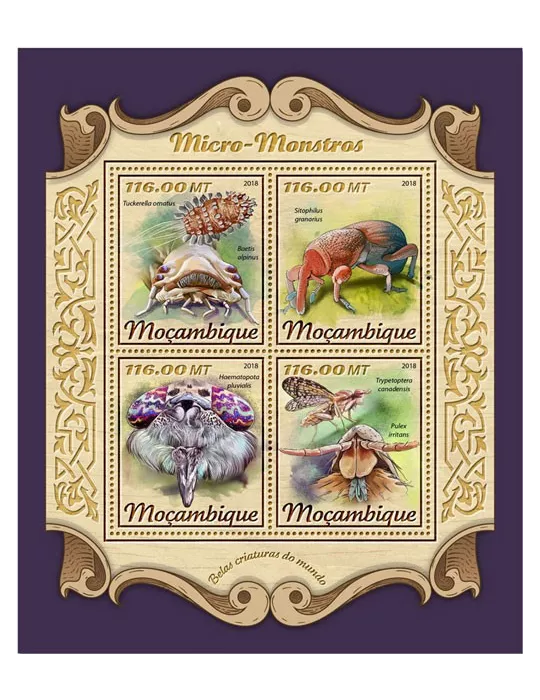 n° 7670/7673 - Timbre MOZAMBIQUE Poste