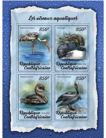 n° 5413/5416 - Timbre CENTRAFRIQUE Poste