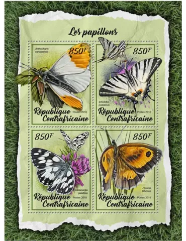 n° 5421/5424 - Timbre CENTRAFRIQUE Poste