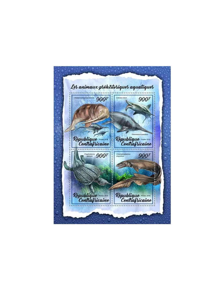 n° 5425/5428 - Timbre CENTRAFRIQUE Poste