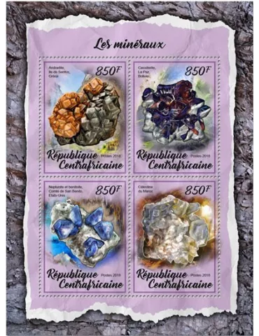 n° 5437/5440 - Timbre CENTRAFRIQUE Poste