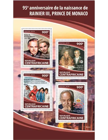 n° 5469/5472 - Timbre CENTRAFRIQUE Poste