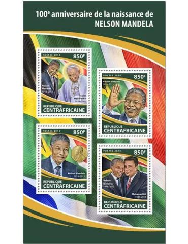 n° 5481/5484 - Timbre CENTRAFRIQUE Poste