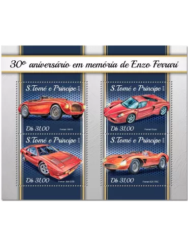 n° 6013/6016 - Timbre SAINT-THOMAS ET PRINCE Poste