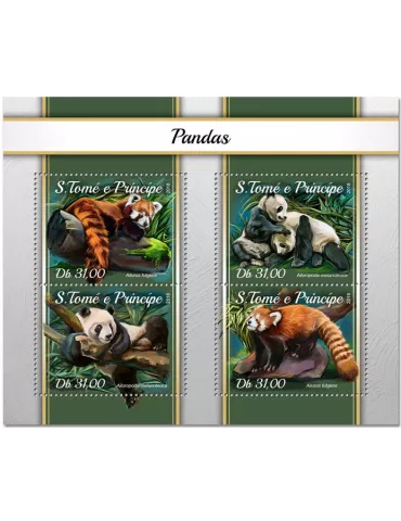 n° 6033/6036 - Timbre SAINT-THOMAS ET PRINCE Poste