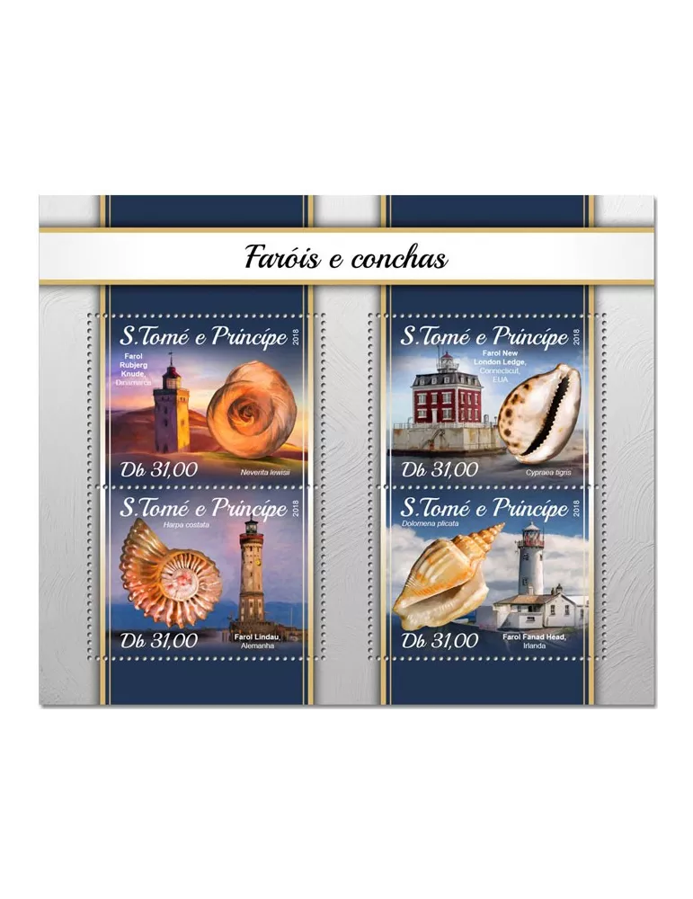 n° 6049/6052 - Timbre SAINT-THOMAS ET PRINCE Poste