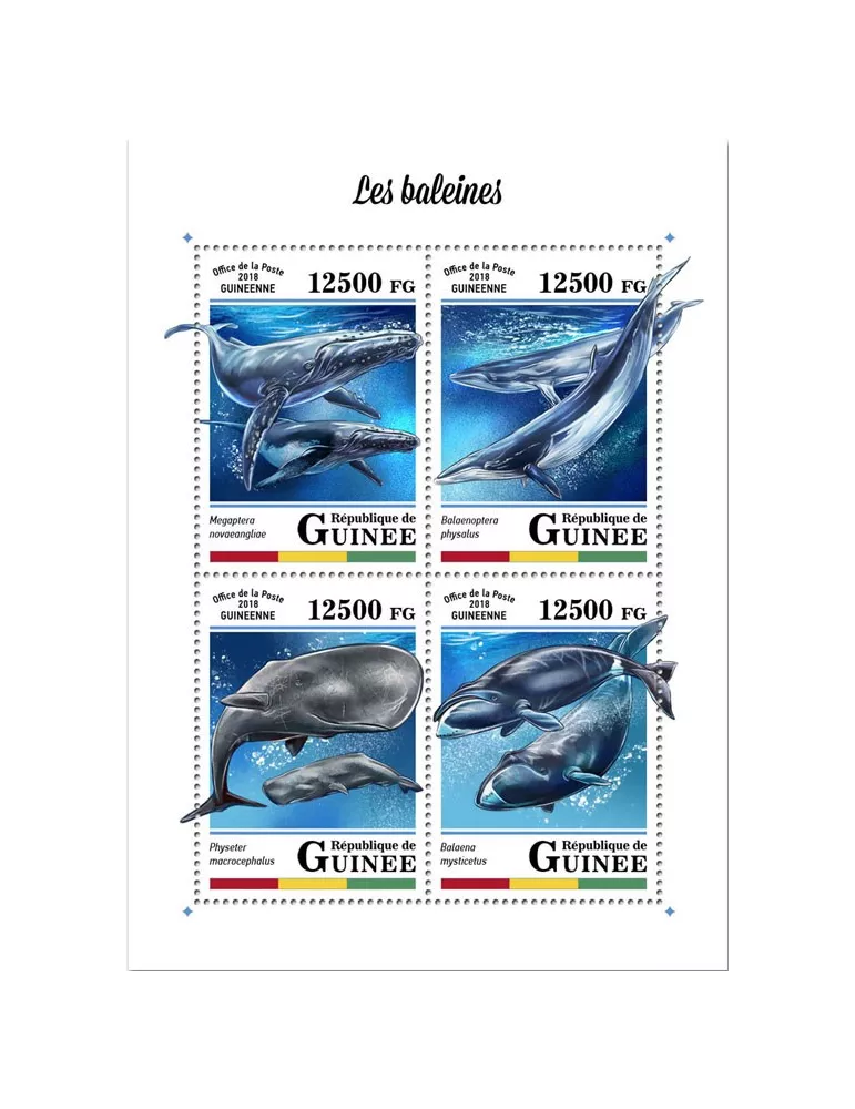 n° 9104/9107 - Timbre GUINÉE Poste