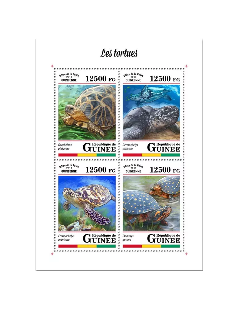 n° 9152/9155 - Timbre GUINÉE Poste