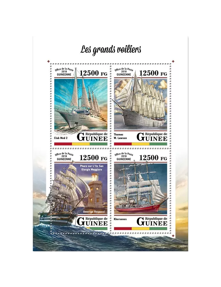 n° 9168/9171 - Timbre GUINÉE Poste