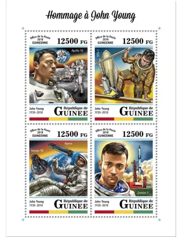 n° 9192/9195 - Timbre GUINÉE Poste