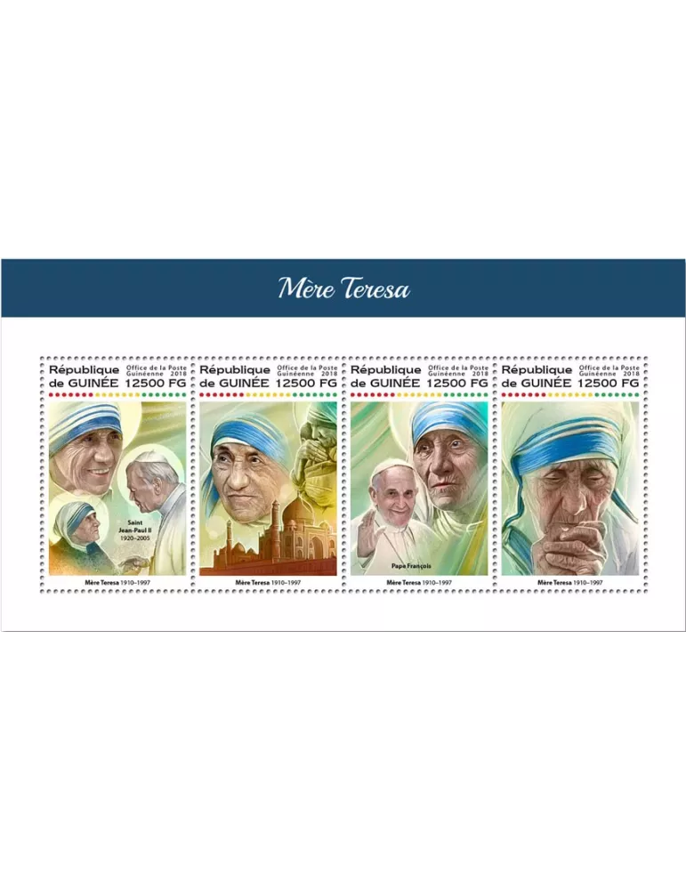 n° 9256/9259 - Timbre GUINÉE Poste