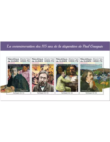 n° 9276/9279 - Timbre GUINÉE Poste