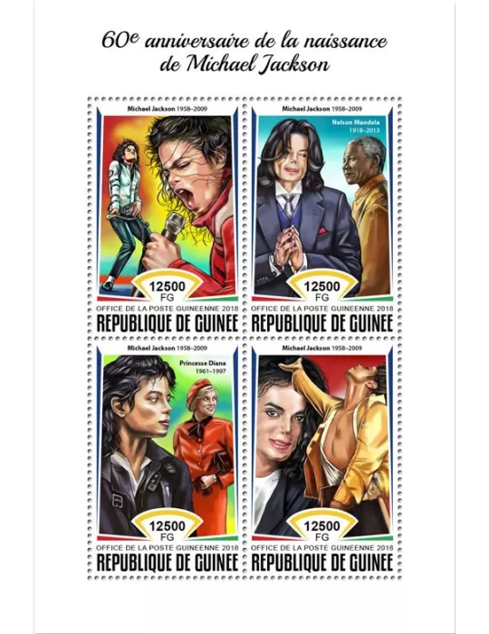 n° 9336/9339 - Timbre GUINÉE Poste