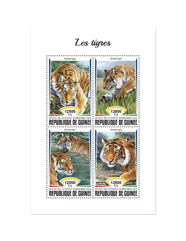 n° 9384/9387 - Timbre GUINÉE Poste