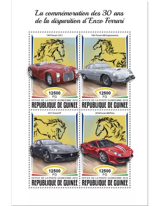 n° 9388/9391 - Timbre GUINÉE Poste