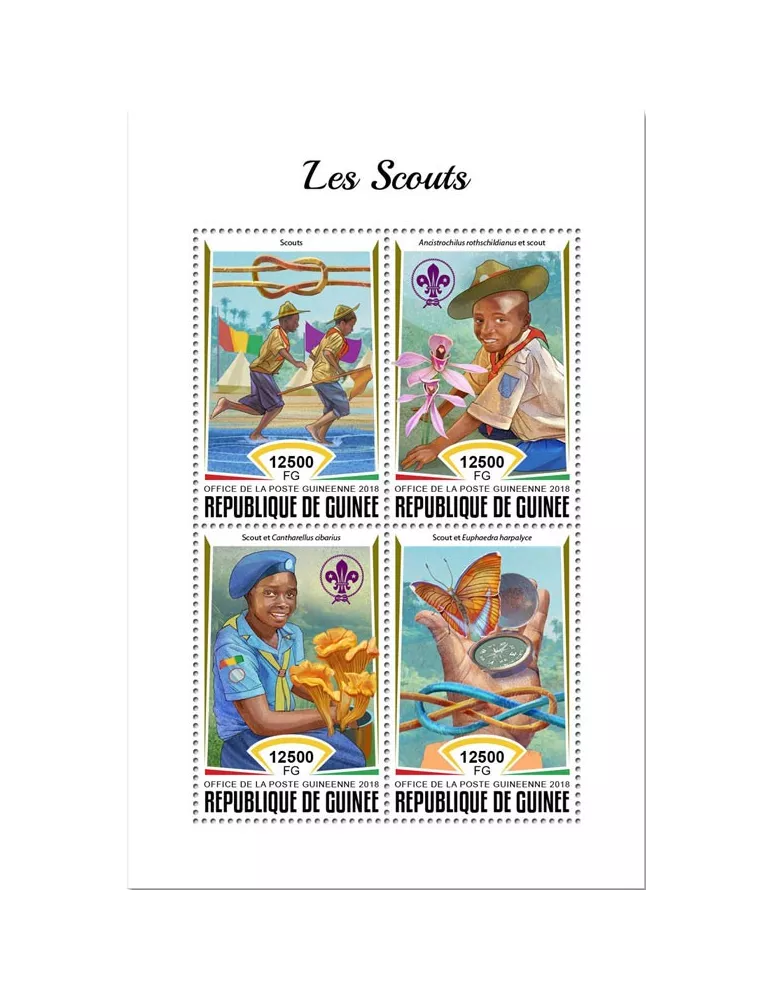 n° 9392/9395 - Timbre GUINÉE Poste