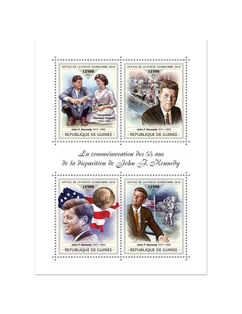 n° 9452/9455 - Timbre GUINÉE Poste