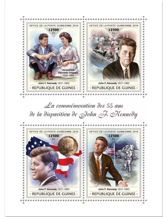 n° 9452/9455 - Timbre GUINÉE Poste