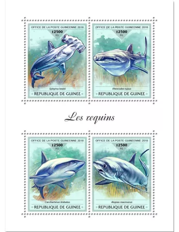 n° 9472/9475 - Timbre GUINÉE Poste