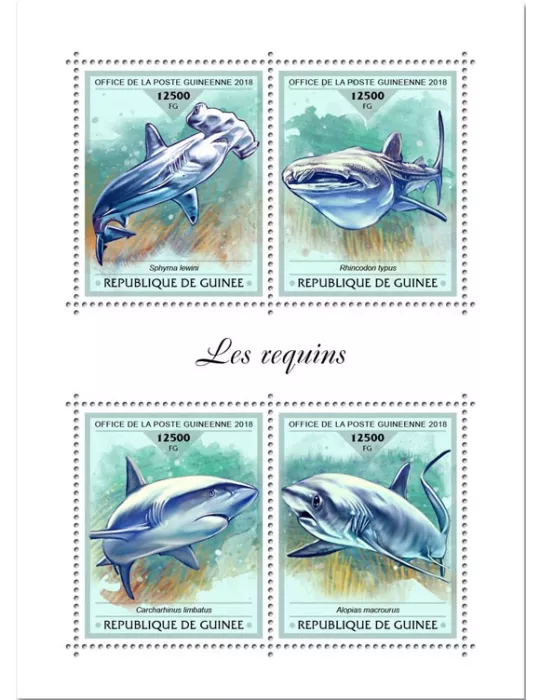 n° 9472/9475 - Timbre GUINÉE Poste