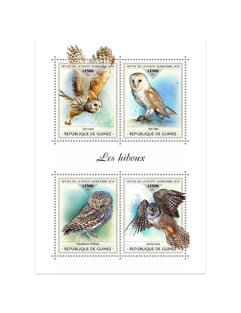 n° 9480/9483 - Timbre GUINÉE Poste