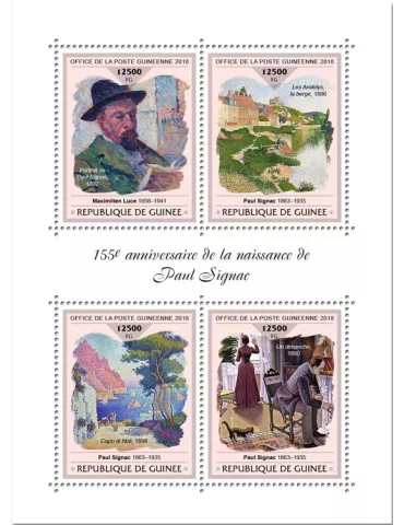 n° 9484/9487 - Timbre GUINÉE Poste