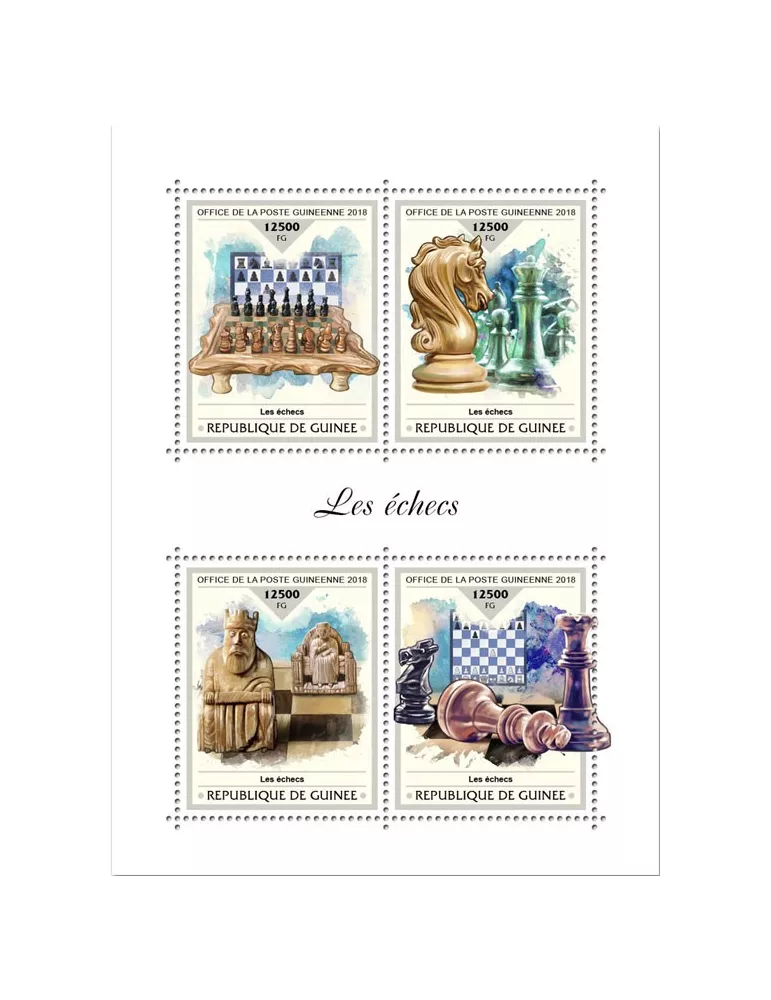 n° 9520/9523 - Timbre GUINÉE Poste