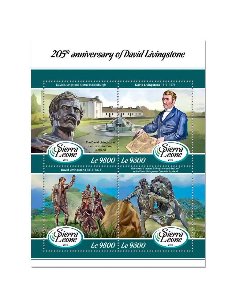 n° 7581/7584 - Timbre SIERRA LEONE Poste