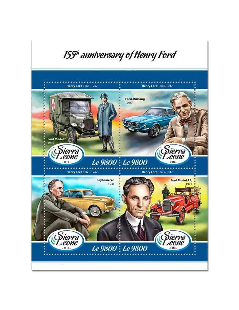 n° 7585/7588 - Timbre SIERRA LEONE Poste