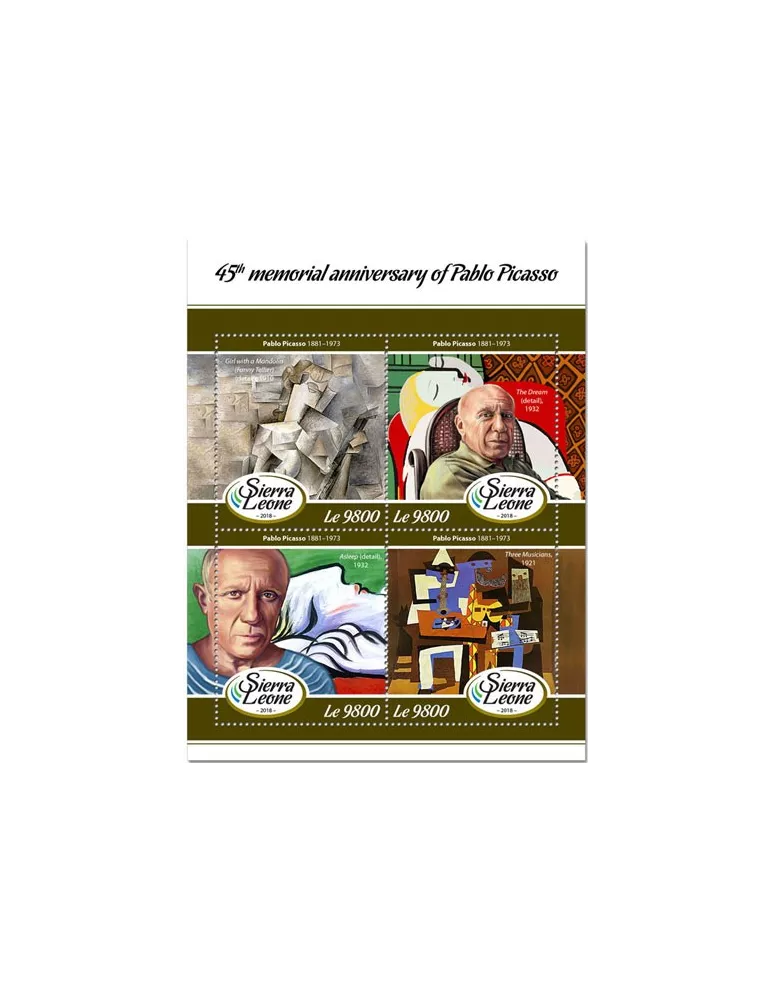 n° 7601/7604 - Timbre SIERRA LEONE Poste