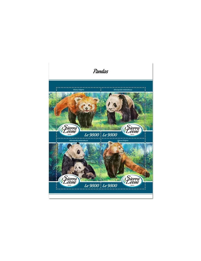 n° 7605/7608 - Timbre SIERRA LEONE Poste