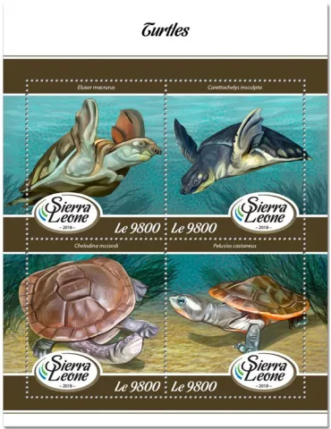 n° 7629/7632 - Timbre SIERRA LEONE Poste