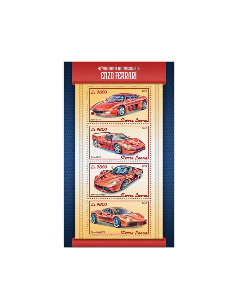 n° 7685/7688 - Timbre SIERRA LEONE Poste