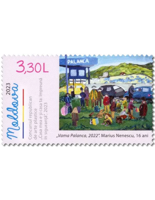 n° 1119/1120 - Timbre MOLDAVIE Poste